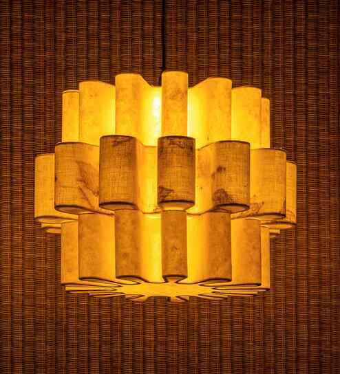 MEANDER-MYSTIVA  | Handcrafted Pendant Lamp | E27 holder } with Bulb | RIPPL Lighting